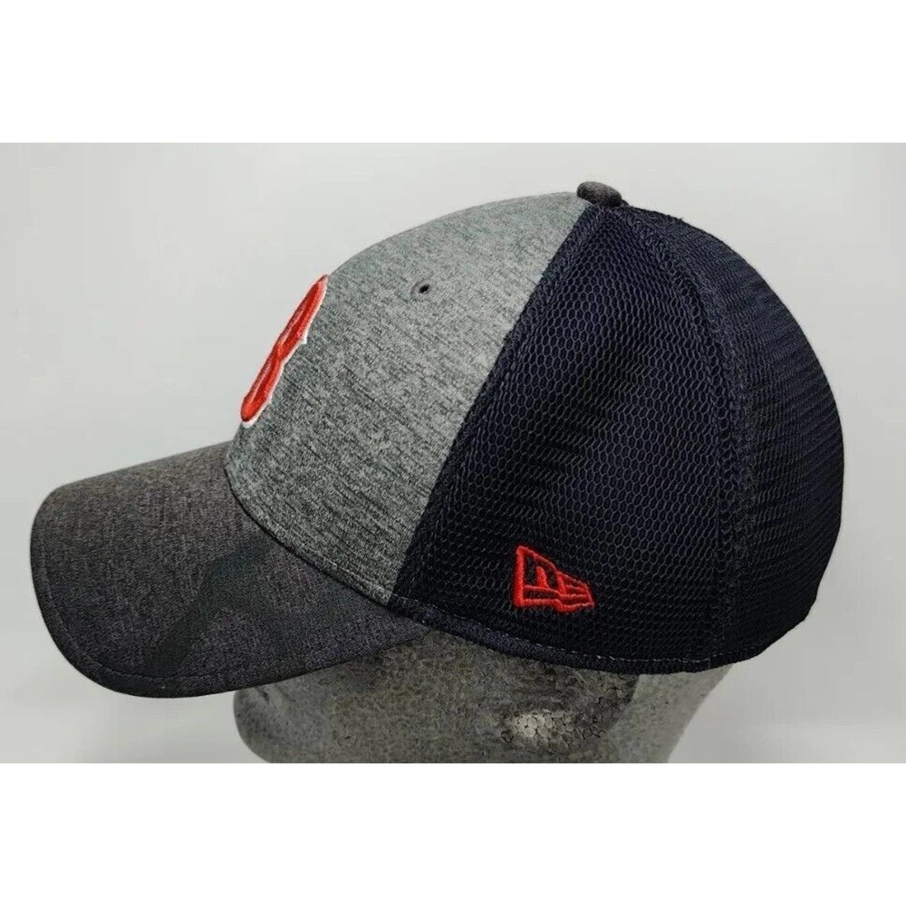 Boston Red Sox Hat Gray Heathered Brim By New Era 39 Thirty MLB sz M/L - Picture 2 of 9